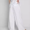 Pantaloni largi din in plisați „The Edit” Pantaloni largi din in plisați „The Edit”