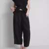 Pantaloni largi din in „The Edit“