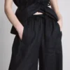 Pantaloni largi din in „The Edit“