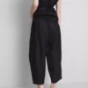 Pantaloni largi din in „The Edit“