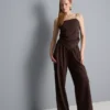 Pantaloni largi din jersey
