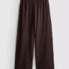 Pantaloni largi din jersey