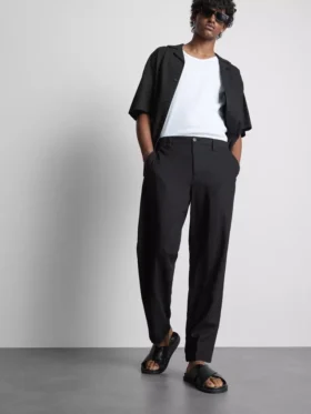 Pantaloni lejer din amestec de in „The Edit”