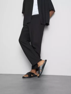 Pantaloni lejer din amestec de in „The Edit”