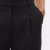 Pantaloni Lila cu croi drept