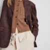 Pantaloni palazzo cu detaliu fundă