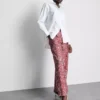 Pantaloni palazzo cu imprimeu Pantaloni palazzo cu imprimeu