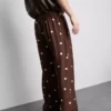 Pantaloni palazzo cu imprimeu Pantaloni palazzo cu imprimeu