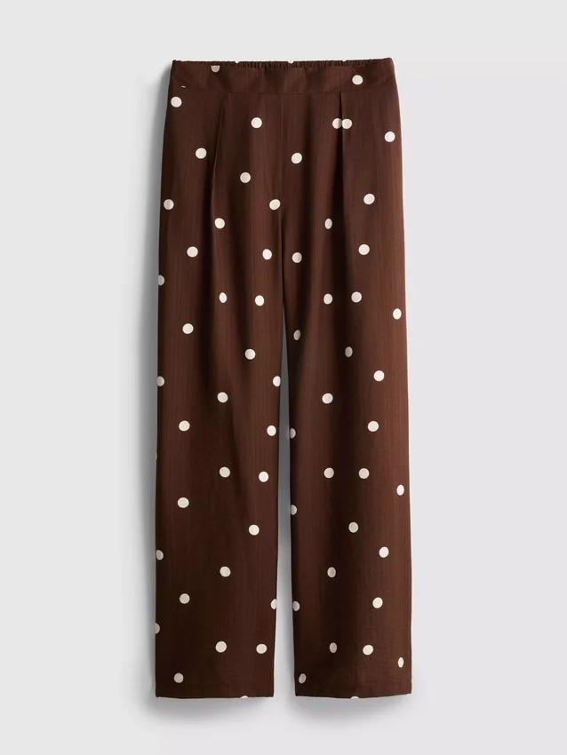 Pantaloni palazzo cu imprimeu Pantaloni palazzo cu imprimeu