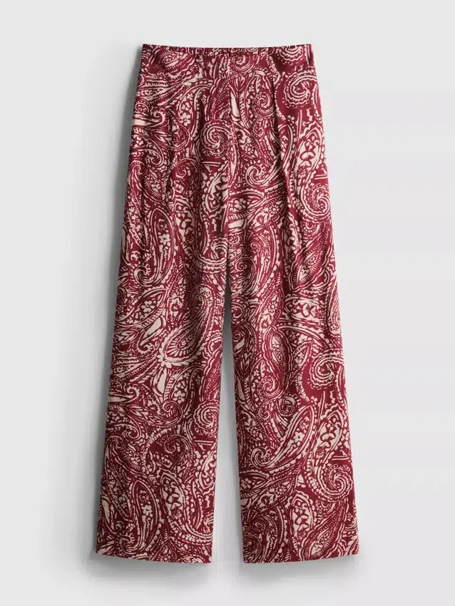 Pantaloni palazzo cu imprimeu Pantaloni palazzo cu imprimeu
