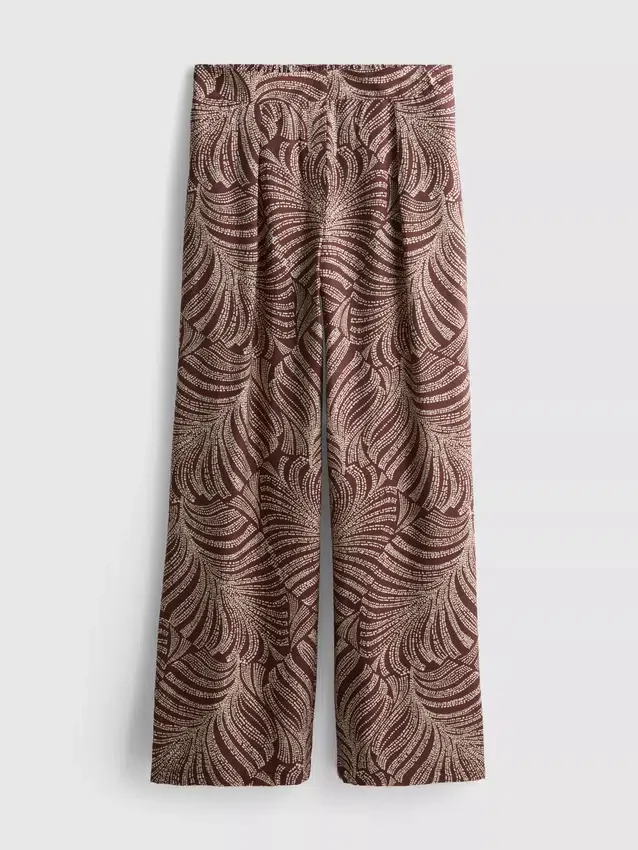 Pantaloni palazzo cu imprimeu Pantaloni palazzo cu imprimeu