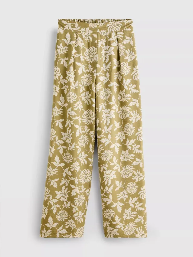 Pantaloni palazzo cu imprimeu Pantaloni palazzo cu imprimeu