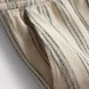 Pantaloni scurți bermuda cu dungi texturate Pantaloni scurți bermuda cu dungi texturate