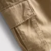 Pantaloni scurți cargo din amestec de in Pantaloni scurți cargo din amestec de in