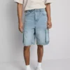Pantaloni scurți cargo din denim Pantaloni scurți cargo din denim