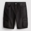 Pantaloni scurți cargo din denim Pantaloni scurți cargo din denim