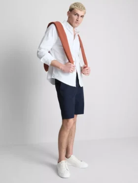 Pantaloni scurți chino cu conținut ridicat de bumbac