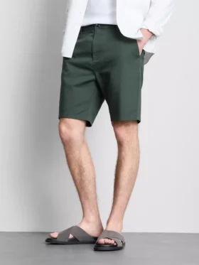 Pantaloni scurți chino cu conținut ridicat de bumbac