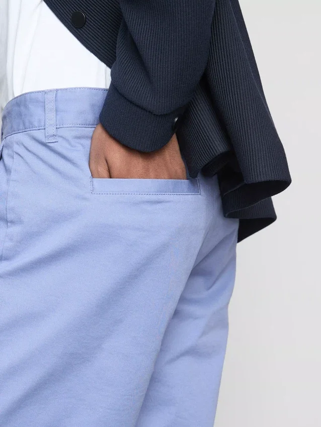 Pantaloni scurți chino cu conținut ridicat de bumbac Pantaloni scurți chino cu conținut ridicat de bumbac