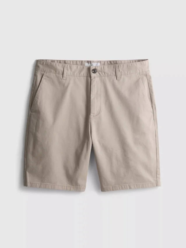Pantaloni scurți chino cu conținut ridicat de bumbac Pantaloni scurți chino cu conținut ridicat de bumbac