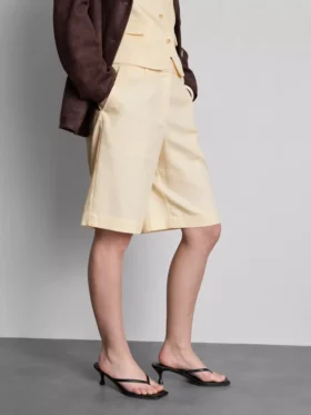 Pantaloni Scurți croiți din amestec de bumbac