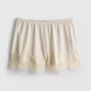Pantaloni Scurți cu bordură din dantelă Paula Echevarría Pantaloni Scurți cu bordură din dantelă Paula Echevarría