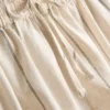 Pantaloni scurți cu dungi din amestec de bumbac Pantaloni scurți cu dungi din amestec de bumbac