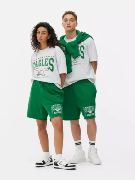 Pantaloni Scurți cu logo-ul echipei Philadelphia Eagles din NFL