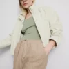 Pantaloni scurți cu șnur, cu aspect șifonat Pantaloni scurți cu șnur, cu aspect șifonat