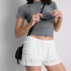 Pantaloni scurți cu volane Pantaloni scurți cu volane