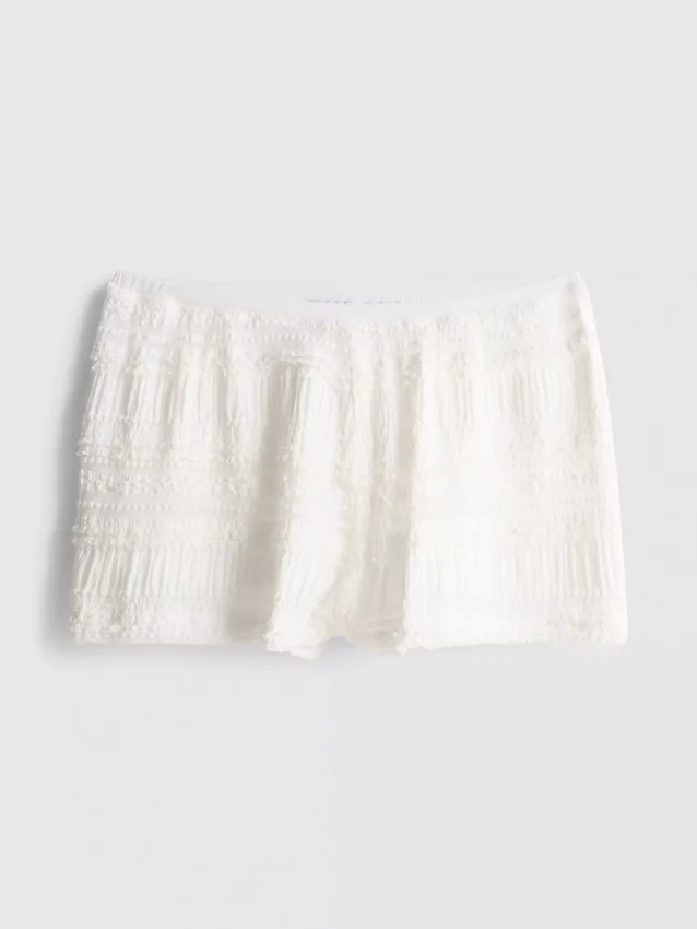 Pantaloni scurți cu volane Pantaloni scurți cu volane