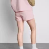 Pantaloni scurți de aeroport lejer, cu conținut ridicat de bumbac Pantaloni scurți de aeroport lejer, cu conținut ridicat de bumbac