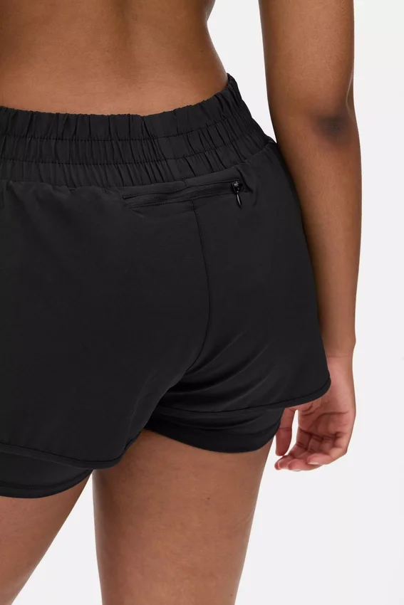 Pantaloni scurți de alergare din țesătură Pantaloni scurți de alergare din țesătură