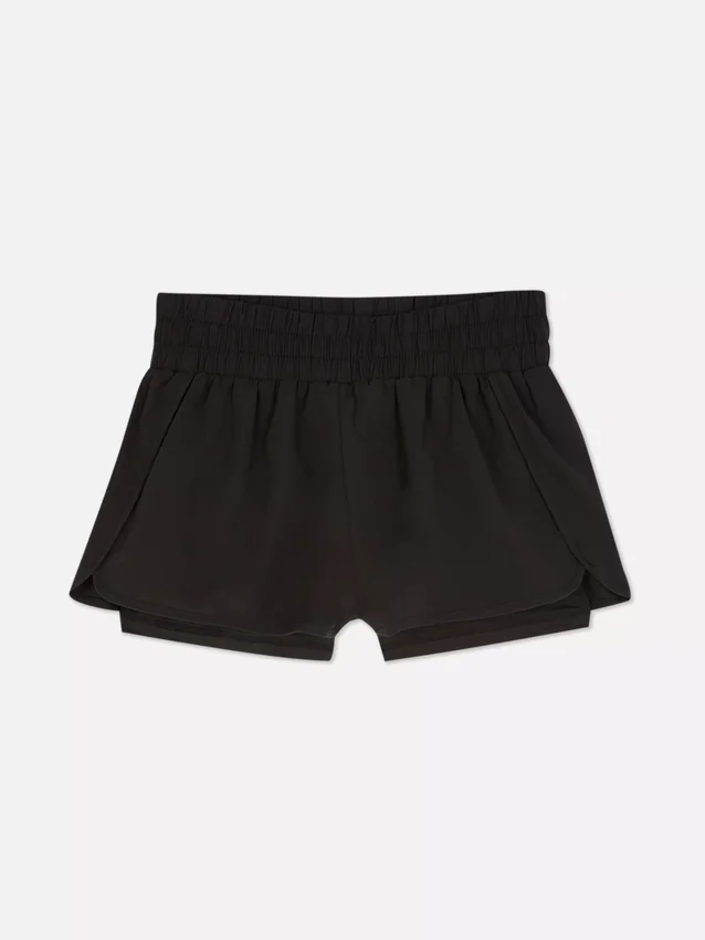 Pantaloni scurți de alergare din țesătură Pantaloni scurți de alergare din țesătură