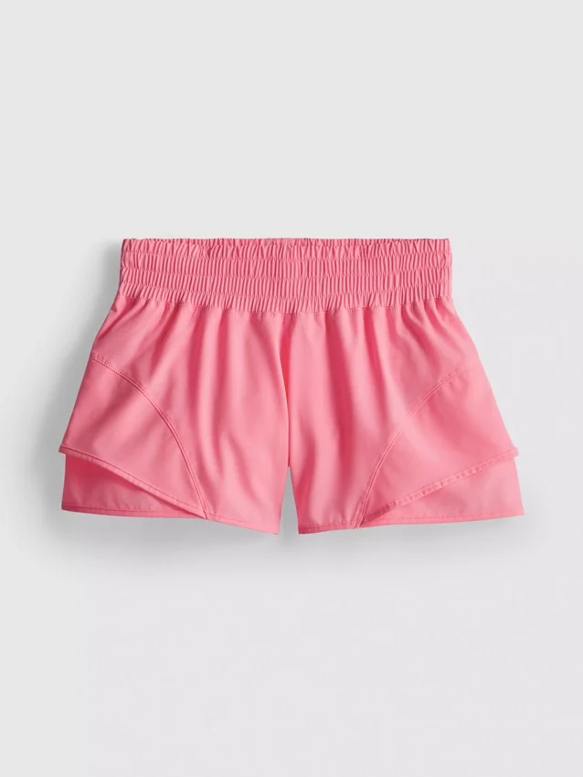 Pantaloni scurți de alergare din țesătură sportivă Pantaloni scurți de alergare din țesătură sportivă