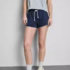 Pantaloni scurți de alergare din tricot cu conținut ridicat de bumbac Pantaloni scurți de alergare din tricot cu conținut ridicat de bumbac