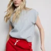 Pantaloni scurți de alergare din tricot cu conținut ridicat de bumbac