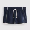 Pantaloni scurți de alergare din tricot cu conținut ridicat de bumbac Pantaloni scurți de alergare din tricot cu conținut ridicat de bumbac