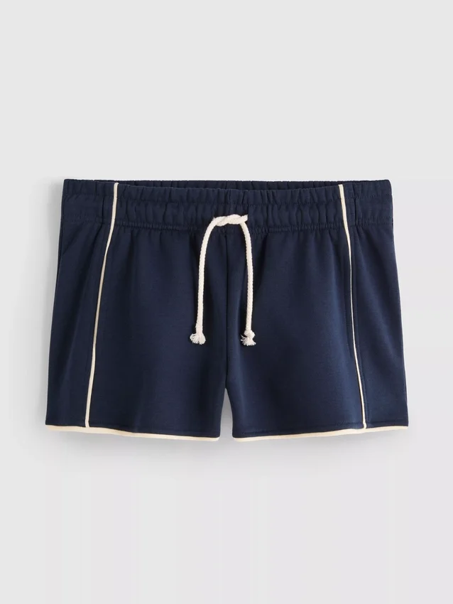 Pantaloni scurți de alergare din tricot cu conținut ridicat de bumbac Pantaloni scurți de alergare din tricot cu conținut ridicat de bumbac
