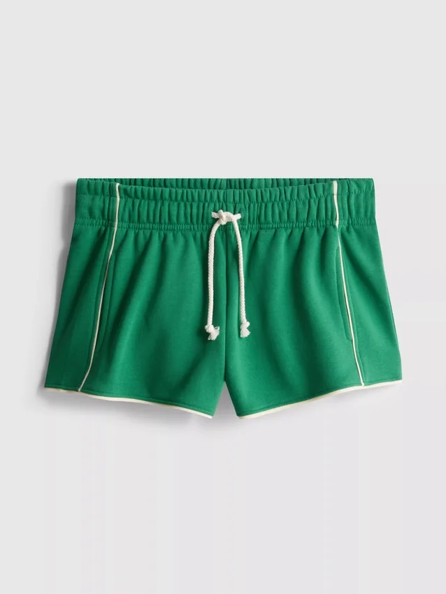 Pantaloni scurți de alergare din tricot cu conținut ridicat de bumbac Pantaloni scurți de alergare din tricot cu conținut ridicat de bumbac