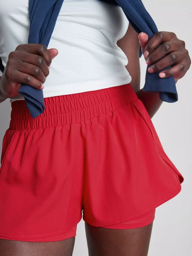 Pantaloni Scurți de alergare în straturi Pantaloni Scurți de alergare în straturi