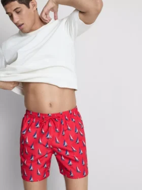 Pantaloni scurți de baie cu barcă cu pânze Pantaloni scurți de baie cu barcă cu pânze