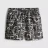 Pantaloni scuri de baie cu imprimeu abstract Pantaloni scuri de baie cu imprimeu abstract