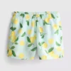 Pantaloni scurți de baie cu imprimeu de lămâi