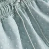 Pantaloni scurți de baie cu imprimeu geometric în formă de evantai