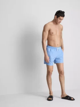 Pantaloni scurți de baie cu model în zig-zag