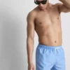 Pantaloni scurți de baie cu model în zig-zag Pantaloni scurți de baie cu model în zig-zag