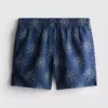 Pantaloni scurți de baie cu motiv de soare brodat
