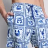 Pantaloni scurți de baie cu textură de gresie mediteraneană
