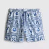 Pantaloni scurți de baie cu textură de gresie mediteraneană